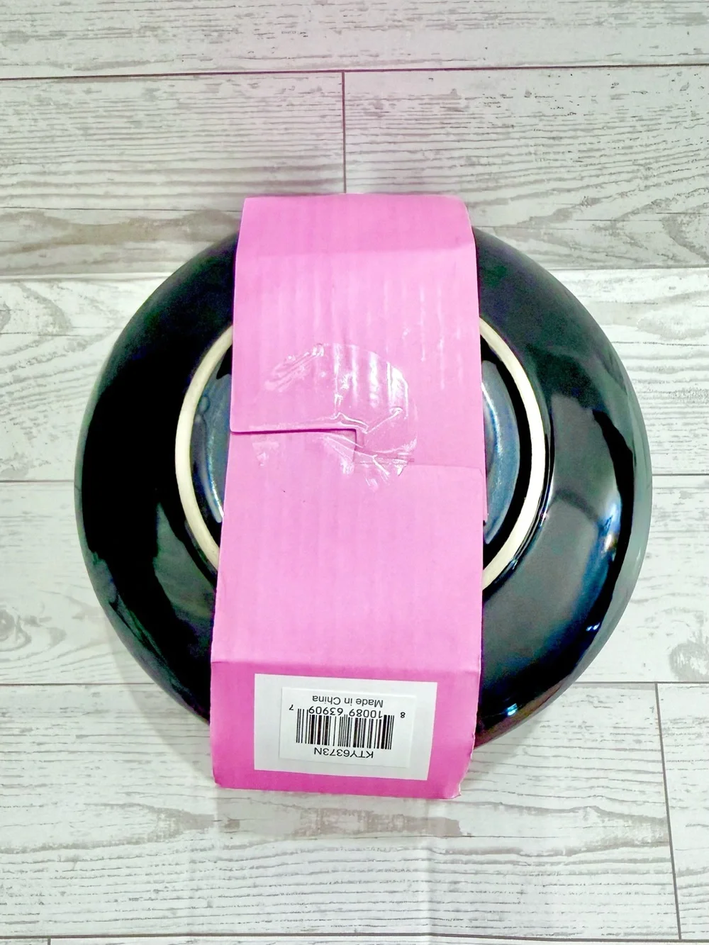 Hello Kitty Pink White and Black Ceramic Tea Cup and Saucer Set Microwave Safe